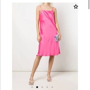 NWOT Apparis Pink Carmen Slip Dress